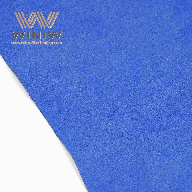 0.4mm Dirt Resistant Microfiber Suede Faux Leather PU Suede Packing Material 
