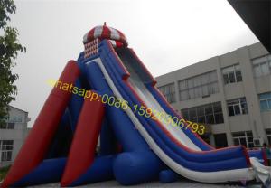 Buy cheap giant blue and red colours water slide product