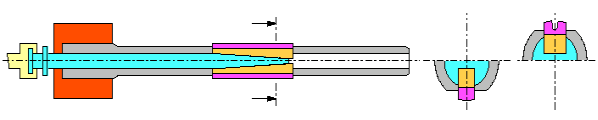 Custom Grit Size Single Pass Honing Tools Mandrel For Nissin Honing Machine