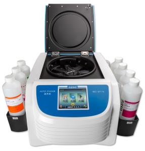 Buy cheap Dual Channels Design Automatic Staining Machine 16 Slides BSZ-GT116 product