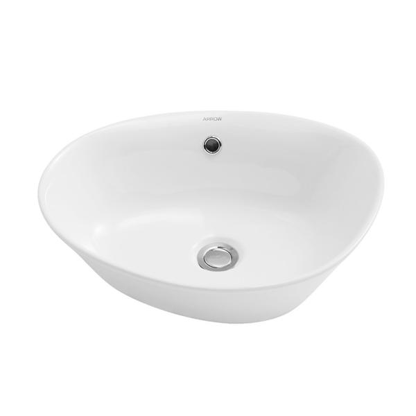 Quality Irregular Oval Bathroom Table Top Basin No Faucet No Drainer for sale