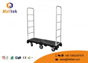 Buy cheap Metal Warehouse Storage Cart U Boat Style Six Wheel Balance Trolly product