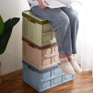 Buy cheap Multifunctional Leakproof Lidded Storage Bins , Ultralight Collapsible Plastic Tote product