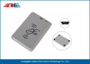 Buy cheap Handy Compact Mifare RFID Reader , Smart Chip Card Reader Writer USB Support Power product