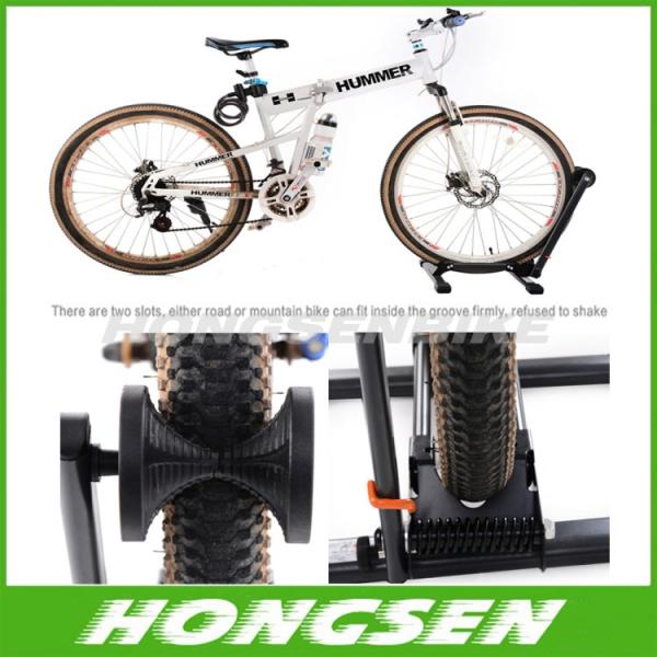 New Arrival Bike Parking stand Storage Stand Foldable Bicycle wheel display Racks