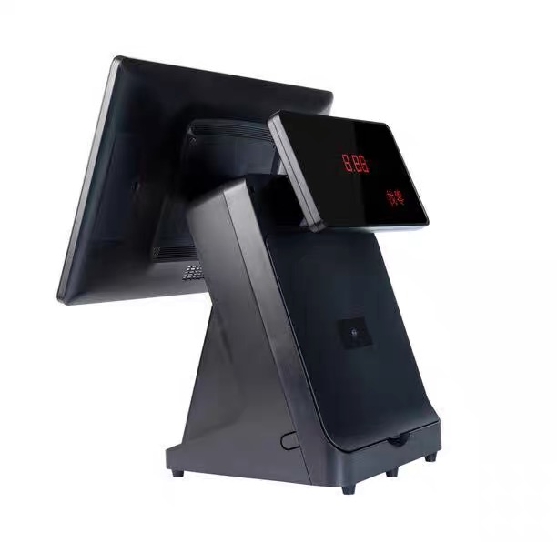 15.6" Touch Screen POS Device with 80mm Built-in Printer and VFD220 Customer Display