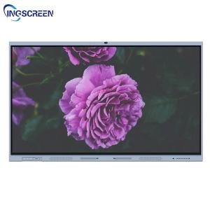 China Multitouch Infrared Interactive Flat Panel Display For Classroom 65 75 86in on sale