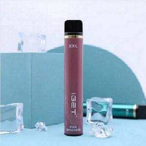 China Iget Xxl 1800 Puffs 7ml Refillable Electronic Cigarette E Cig Refills 950mAh Pink Lemonade on sale