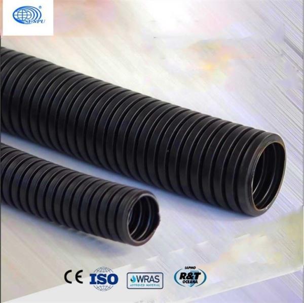 Quality High Strength HDPE Corrugated Pipe Flameproof Waterproof Double Wall Sewer Pipe for sale
