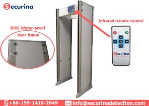Buy cheap Auditory / Visual Alarming Airport Security Detector 7'' LCD Display Easy Installation product