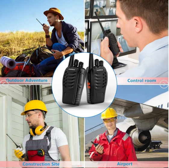 Long Range UHF Walkie Talkie Baofeng BF-888S Portable Handheld Ham Radio with CE/ROHS