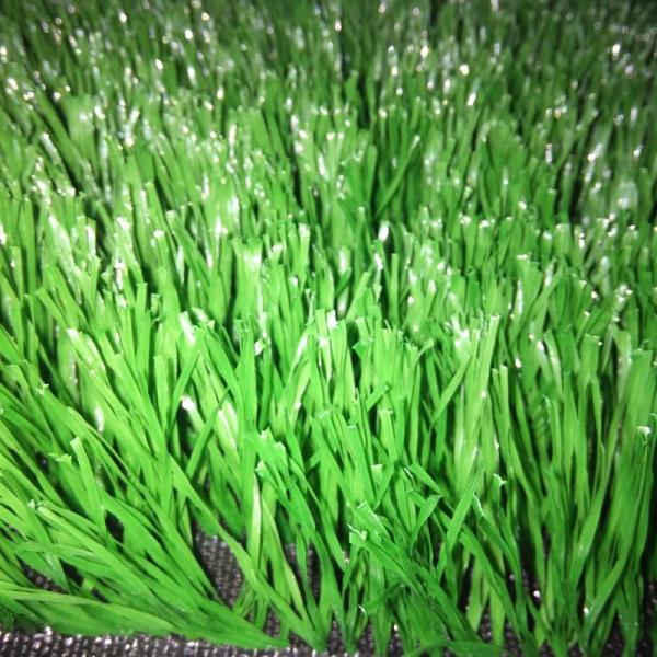 Quality 6600 Dtex Football Synthetic Grass 10500tufts Every Sqm Density Long Service for sale