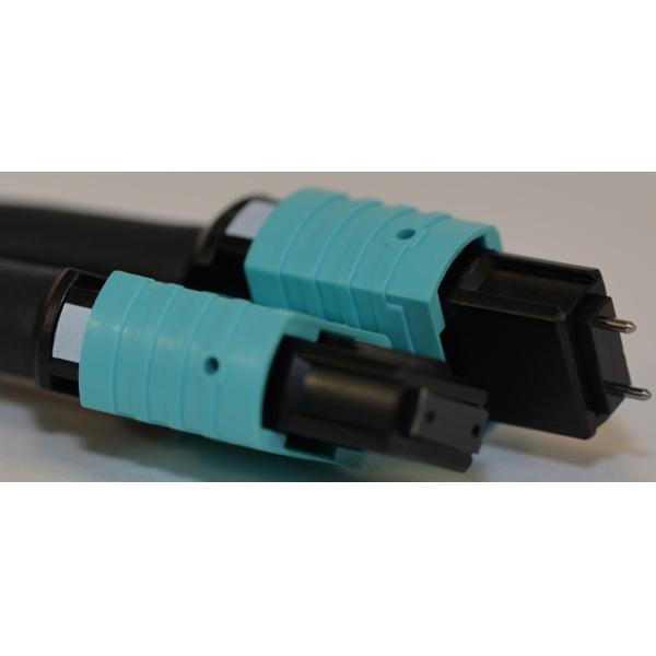 Simplex MPO / MTP Ribbon Fiber Optic Connector / Male And Female Connectors