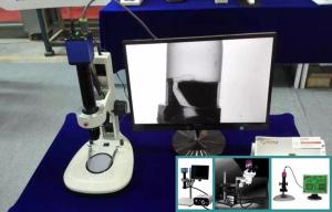 Buy cheap Screen Menu Laboratory Microscope Camera 4H * 4V Movable Direct Connect To Monitor product