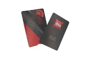 Buy cheap HF Magnetic RFID Key Cards Repeatable Smart Blank For Hotel Rooms Custom LOGO product