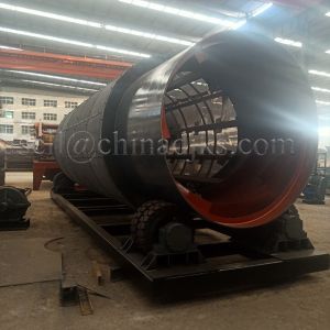 Separating Rotary Drying Machine Drum Screen Trommel