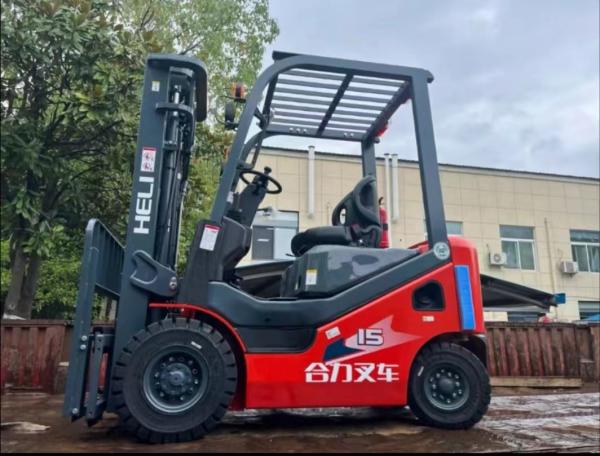 1.5 Tons Heli Second Hand Forklift Sit On Type Comfortable Driving