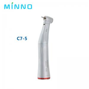 China 1:5 Increasing Low Speed Dental Handpiece Contra Angle LED Fiber Optic Handpiece on sale