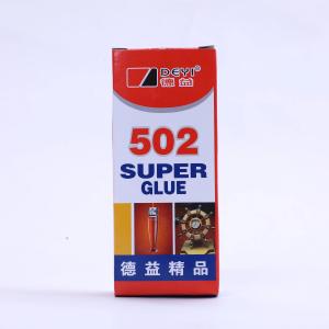 Buy cheap Clear And Long Lasting 502 Liquid Glue Instant Glue Super Glue For Multiple Materials product