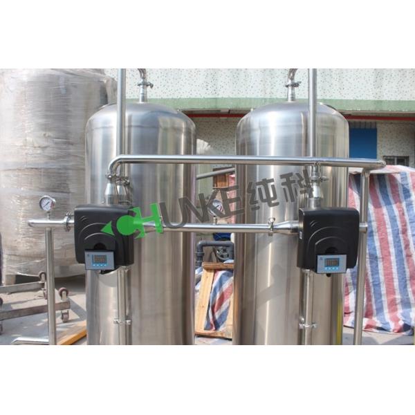 Large Scale RO Water Purification System / 2000L Reverse Osmosis Plus EDI Plant For Laboratory