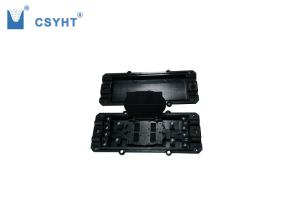 2 In 2 Out Fiber Optic Closure , 12 Fibers Inline Type Fiber Optic Joint Enclosure