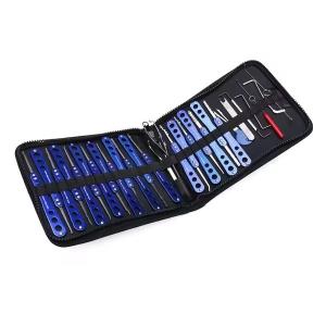 China 30-in-1 lock Pick Tools Set Opener Locksmith Picking on sale