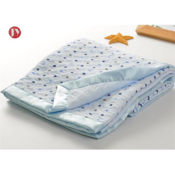 Swaddle Warm Baby Blanket Printed Bamboo Cotton Azo Free No Fluorescer