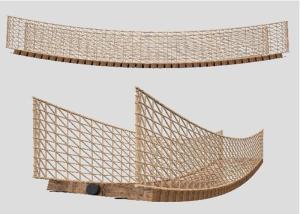 Buy cheap Amusement Park Rope Net Bridge Playground Wear Resistant product