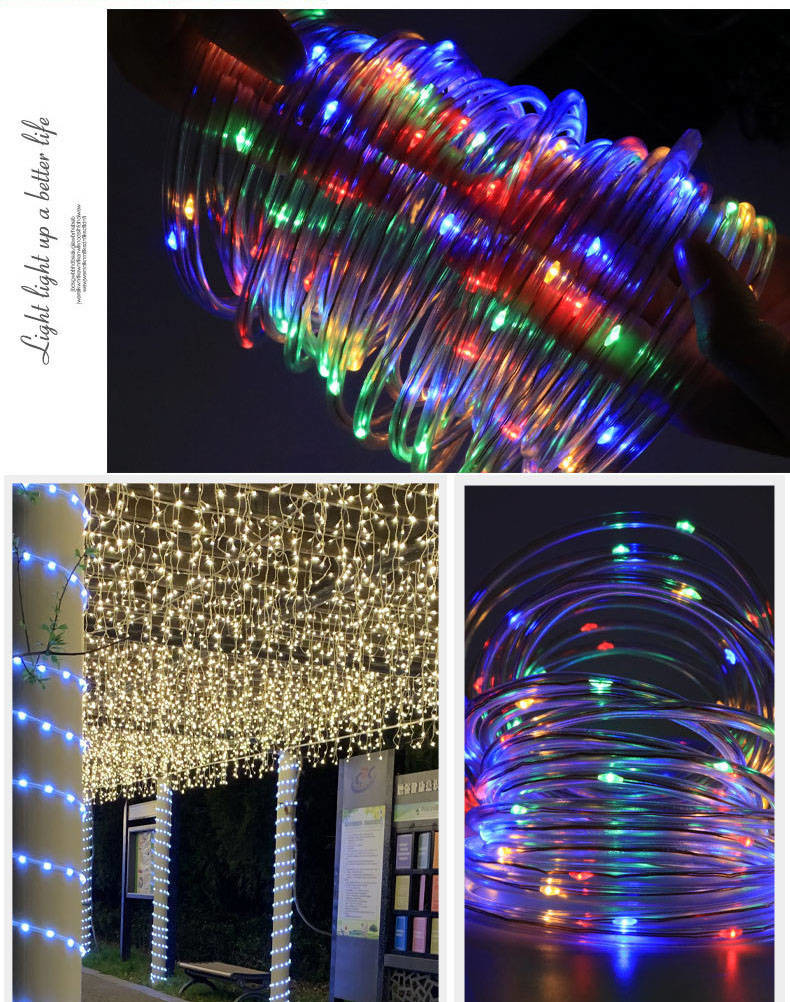Ni MH 1.2V Solar Led Strip Lights 170MA Color Change Led Strip