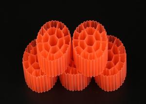 China Black Color Plastic Filter Media MBBR Filter Media 25mm  X 12mm Size And White Color on sale