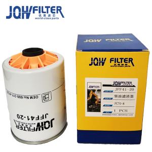 China PC70-8 PC120-8 Excavator Fuel Filter JFF41-20 600-311-4120 FS19805 P502566 on sale