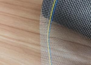 China Anti Dust Fiberglass Door Insect Window Screen 18x16 Mesh Black on sale