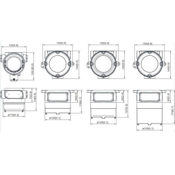 ATEX IECEx Lighting Accessories Motion Sensor AC120-227V