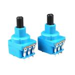 WH116AK Series Dimmer Dual Control Potentiometer B500K 5-pin With Rotary Switch