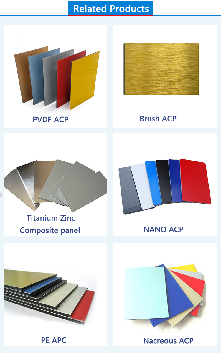 T8 LDP Core Aluminium Cladding Sheet For Decoration