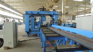 Buy cheap Multifunctional CNC H Beam Drilling and Band Sawing Machine Line Used in Steel Structure Industry product