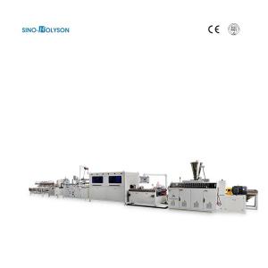 China HSJZ-55/110  55/120 PVC Wall Panel Making Machine / PVC Ceiling Panel Making Machine on sale