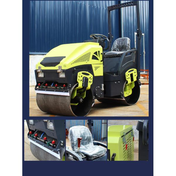 Small Vibratory Road Roller with Hydraulic Features Mini Road Roller Compactors Machine