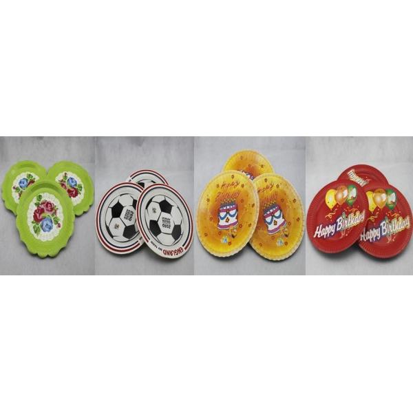 Cake Disposal Paper Plate Machine , Paper Product Making Machinery 7 CM To 30 CM
