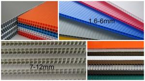 Buy cheap Factory Price 2440x1220 4x8 2mm 3mm 5mm PP Fluted Sheet, Flute Board product