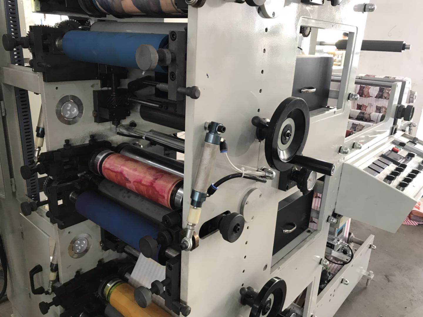 Flexo Printing Machine for Carton Boxes Printing 60m/min Print Speed