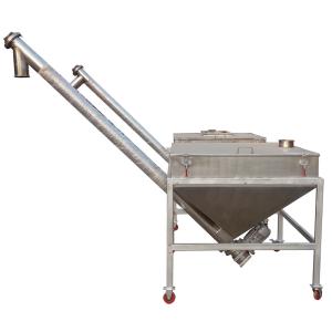 China Food Spiral Hopper Powder Auto Screw Feeder Simple Operation CE Approved on sale