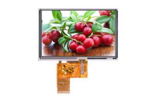 Buy cheap 5.0 Inch TFT Lcd Display 800 * 480 Touch Screen 16 / 18 / 24bit RGB Interface High Brightness Tft Screen product