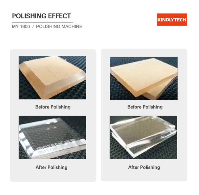 ISO9001 9000rpm Diamond Edge Polishing Machine For Plexiglass