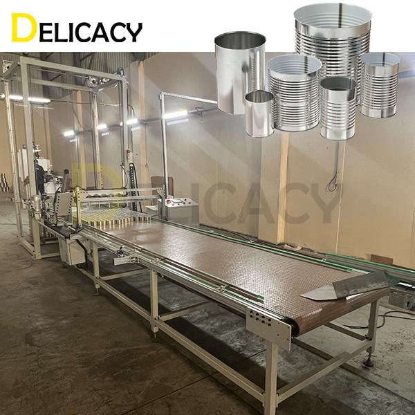 Quality Efficiency Automated Palletizing System For Tin Can Manufacturing for sale