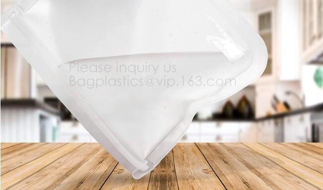 Round bottom polypropylene zip lock bag, CD bag, round reclosable bag, round reusable zip lock bag, round grip seal pack