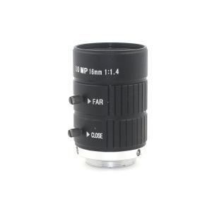 Manual IRIS Focus HD 10MP 16mm Machine Vision Camera Lenses