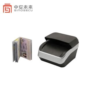 Buy cheap 24 Bit Colour Depth Automatic OCR MRZ ID Card Data Capture Reader with 3 Illuminations product