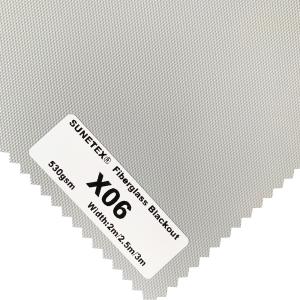 Shades Blinds PVC Plus Fiberglass Blackout Curtain Fabric Roll For Curtain