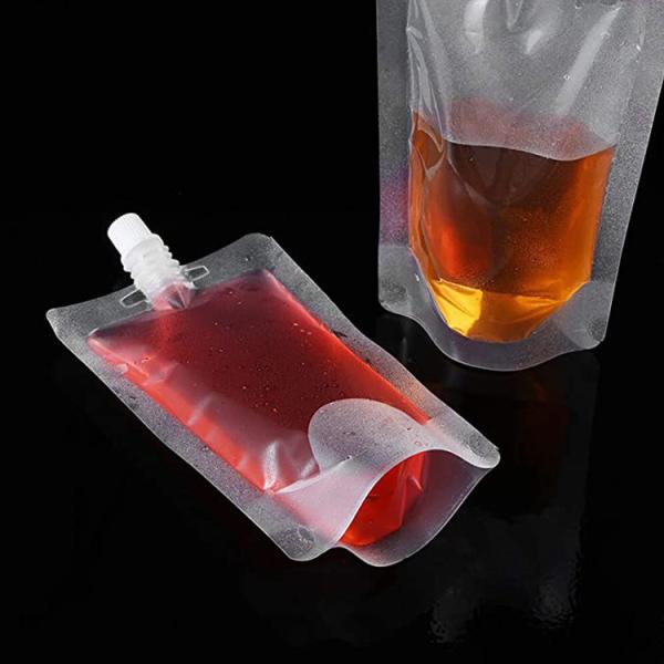 Quality 150ml Stand Up k Liquid Spout Bag Odorless For Beverage for sale